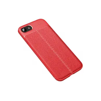 Lopard İphone 7 Kılıf Auto Focus Kapak - Kırmızı