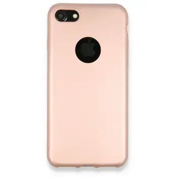 Lopard İphone 7 Kılıf First Silikon - Rose Gold