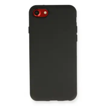 Lopard İphone 7 Kılıf First Silikon - Siyah