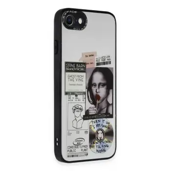 Lopard İphone 7 Kılıf Mirror Desenli Kapak - Mirror - 2