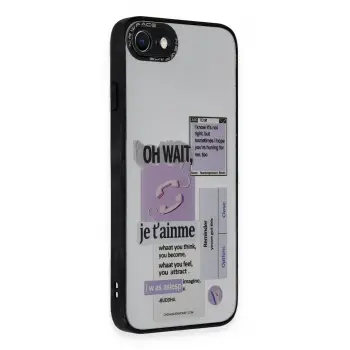 Lopard İphone 7 Kılıf Mirror Desenli Kapak - Mirror - 4