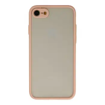 Lopard İphone 7 Kılıf Montreal Silikon Kapak - Pembe