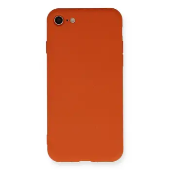 Lopard İphone 7 Kılıf Nano İçi Kadife Silikon - Kırmızı