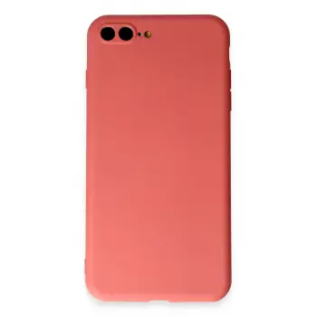 Lopard İphone 7 Plus Kılıf First Silikon - Kiremit