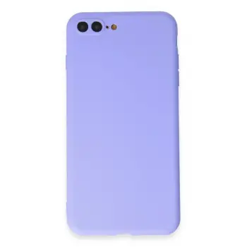 Lopard İphone 7 Plus Kılıf First Silikon - Lila