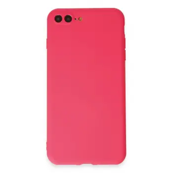 Lopard İphone 7 Plus Kılıf First Silikon - Pembe