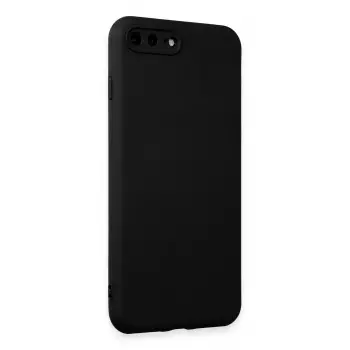 Lopard İphone 7 Plus Kılıf First Silikon - Siyah