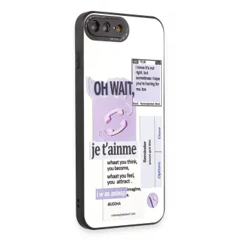 Lopard İphone 7 Plus Kılıf Mirror Desenli Kapak - Mirror - 4