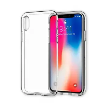 Lopard İphone Xs Max Kılıf Lüx Şeffaf Silikon