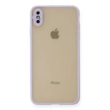 Lopard İphone Xs Max Kılıf Montreal Silikon Kapak - Mor