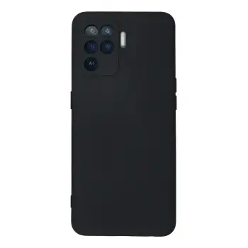 Lopard Oppo Reno 5 Lite Kılıf Nano İçi Kadife Silikon - Lacivert