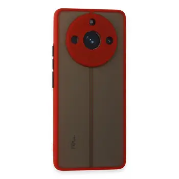 Lopard Realme 11 Pro Kılıf Montreal Silikon Kapak - Kırmızı