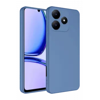 Lopard Realme C61 Kılıf First Silikon - Mavi