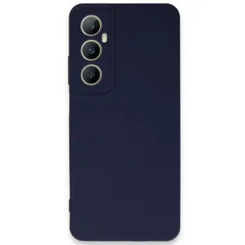 Lopard Realme C65 Kılıf First Silikon - Lacivert