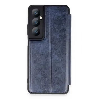 Lopard Realme C65 Kılıf Flip Cover - Lacivert