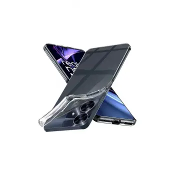 Lopard Realme Note 60 Kılıf Lüx Şeffaf Silikon