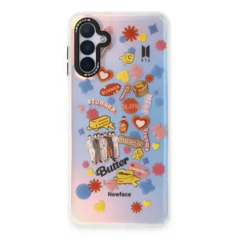 Lopard Samsung Galaxy A04s Kılıf Estoril Desenli Kapak - Estoril - 16