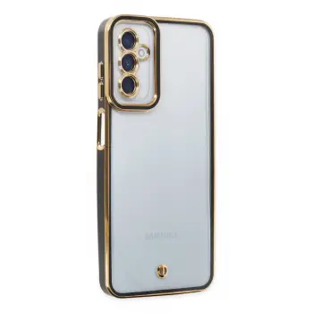 Lopard Samsung Galaxy A04s Kılıf Liva Lens Silikon - Siyah