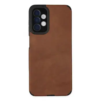 Lopard Samsung Galaxy A04s Kılıf Loop Deri Silikon - Kahverengi