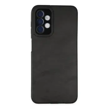 Lopard Samsung Galaxy A04s Kılıf Loop Deri Silikon - Siyah