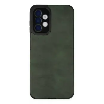 Lopard Samsung Galaxy A04s Kılıf Loop Deri Silikon - Yeşil