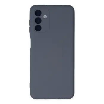 Lopard Samsung Galaxy A04s Kılıf Nano İçi Kadife Silikon - Gri