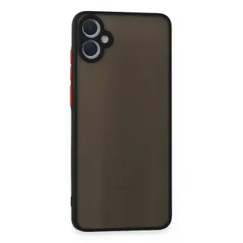 Lopard Samsung Galaxy A05 Kılıf Montreal Silikon Kapak - Siyah