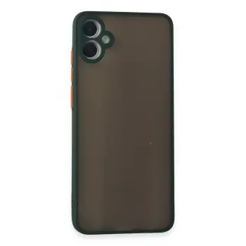 Lopard Samsung Galaxy A05 Kılıf Montreal Silikon Kapak - Yeşil