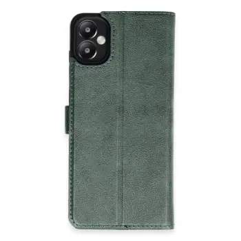 Lopard Samsung Galaxy A05 Kılıf Trend S Plus Kapaklı Kılıf - Yeşil