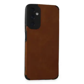 Lopard Samsung Galaxy A05s Kılıf Loop Deri Silikon - Kahverengi