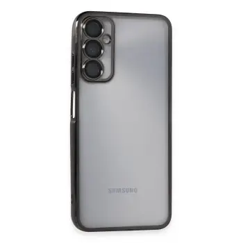 Lopard Samsung Galaxy A05s Kılıf Razer Lensli Silikon - Siyah