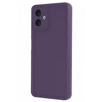 Lopard Samsung Galaxy A06 Kılıf Viera Silikon - Mürdüm