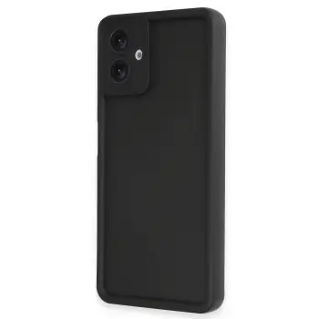 Lopard Samsung Galaxy A06 Kılıf Viera Silikon - Siyah