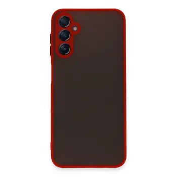 Lopard Samsung Galaxy A14 4g Kılıf Montreal Silikon Kapak - Kırmızı