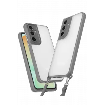 Lopard Samsung Galaxy A14 4g Kılıf Penta Silikon Kılıf - Titan Gri