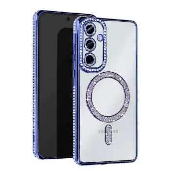 Lopard Samsung Galaxy A15 4g Joke Simli Magneticsafe Kılıf - Mavi