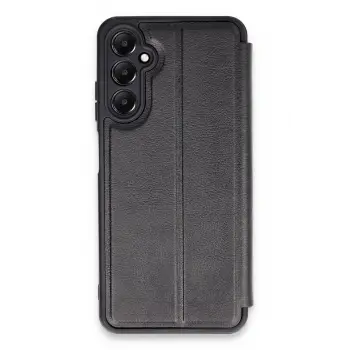 Lopard Samsung Galaxy A15 4g Kılıf Flip Cover - Siyah