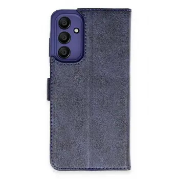 Lopard Samsung Galaxy A15 4g Kılıf Trend S Plus Kapaklı Kılıf - Lacivert