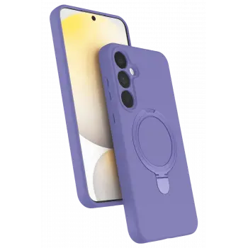 Lopard Samsung Galaxy A15 4g Regal Magsafe Standlı Kapak - Lila