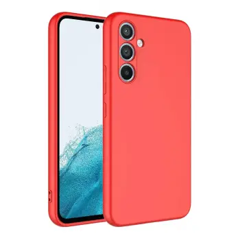 Lopard Samsung Galaxy A16 5g Kılıf First Silikon - Kırmızı