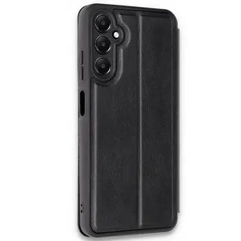 Lopard Samsung Galaxy A16 5g Kılıf Flip Cover - Siyah