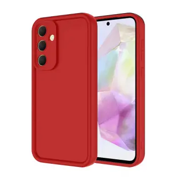 Lopard Samsung Galaxy A16 5g Kılıf Viera Silikon - Kırmızı