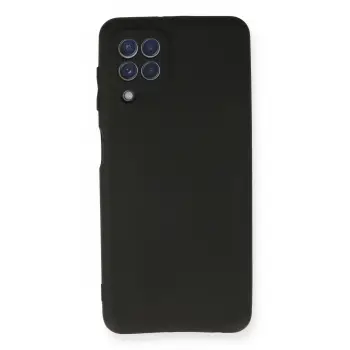 Lopard Samsung Galaxy A22 Kılıf First Silikon - Siyah