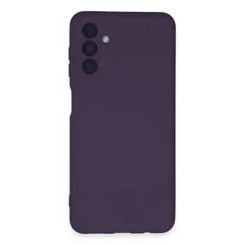 Lopard Samsung Galaxy A24 4g Kılıf Nano İçi Kadife Silikon - Mor