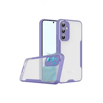 Lopard Samsung Galaxy A24 4g Kılıf Platin Silikon - Lila