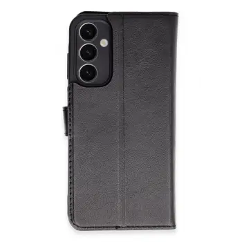 Lopard Samsung Galaxy A25 5g Kılıf Trend S Plus Kapaklı Kılıf - Siyah