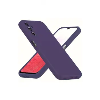 Lopard Samsung Galaxy A34 5g Kılıf First Silikon - Mor