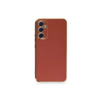 Lopard Samsung Galaxy A34 5g Kılıf Volet Silikon - Kırmızı