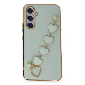 Lopard Samsung Galaxy A54 5g Kılıf Esila Silikon - Su Yeşili