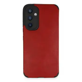 Lopard Samsung Galaxy A54 5g Kılıf Loop Deri Silikon - Kırmızı